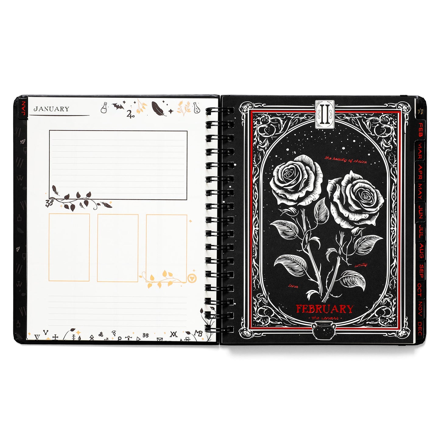 Waiting for the Night 2026 Weekly Planner