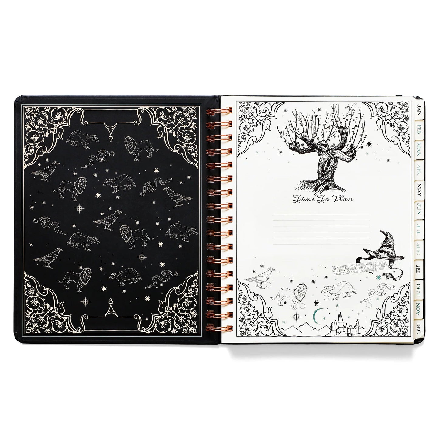 🧙♀️Hogwarts Enchanted Days 2026 Dated Weekly Planner🧹Hardcover Edition