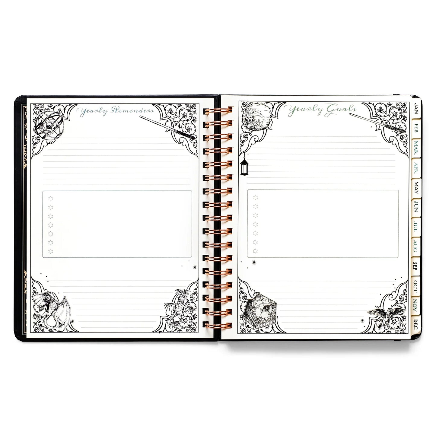 🧙♀️Hogwarts Enchanted Days 2026 Dated Weekly Planner🧹Hardcover Edition