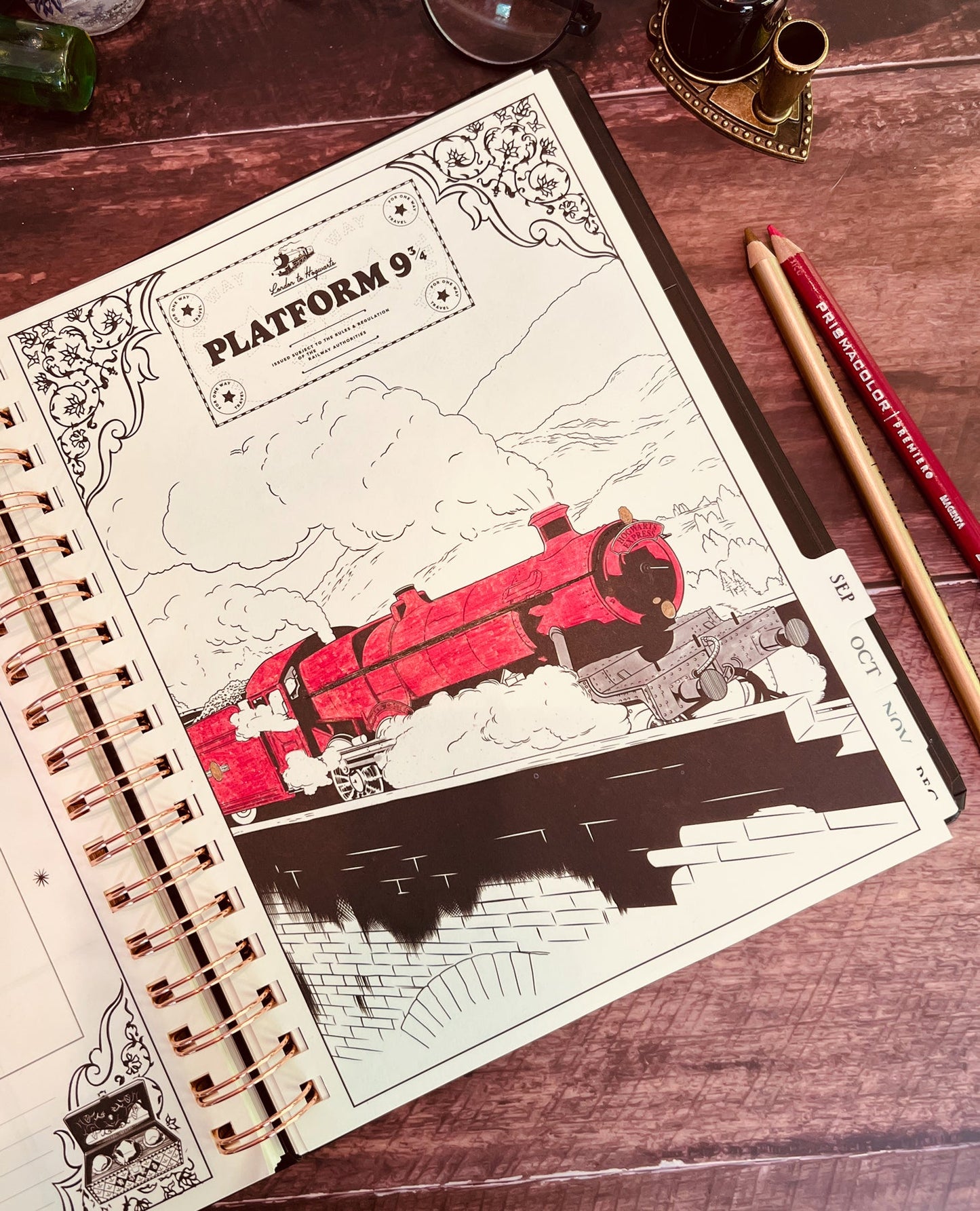 Harry Potter Enchanted Days 2026 Weekly Planner