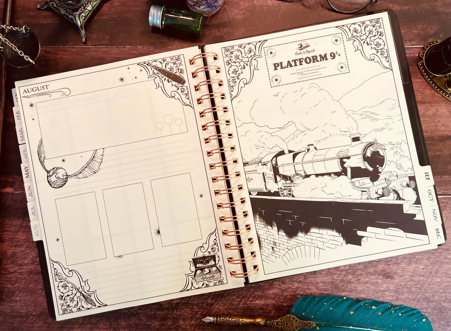 Harry Potter Enchanted Days 2026 Weekly Planner