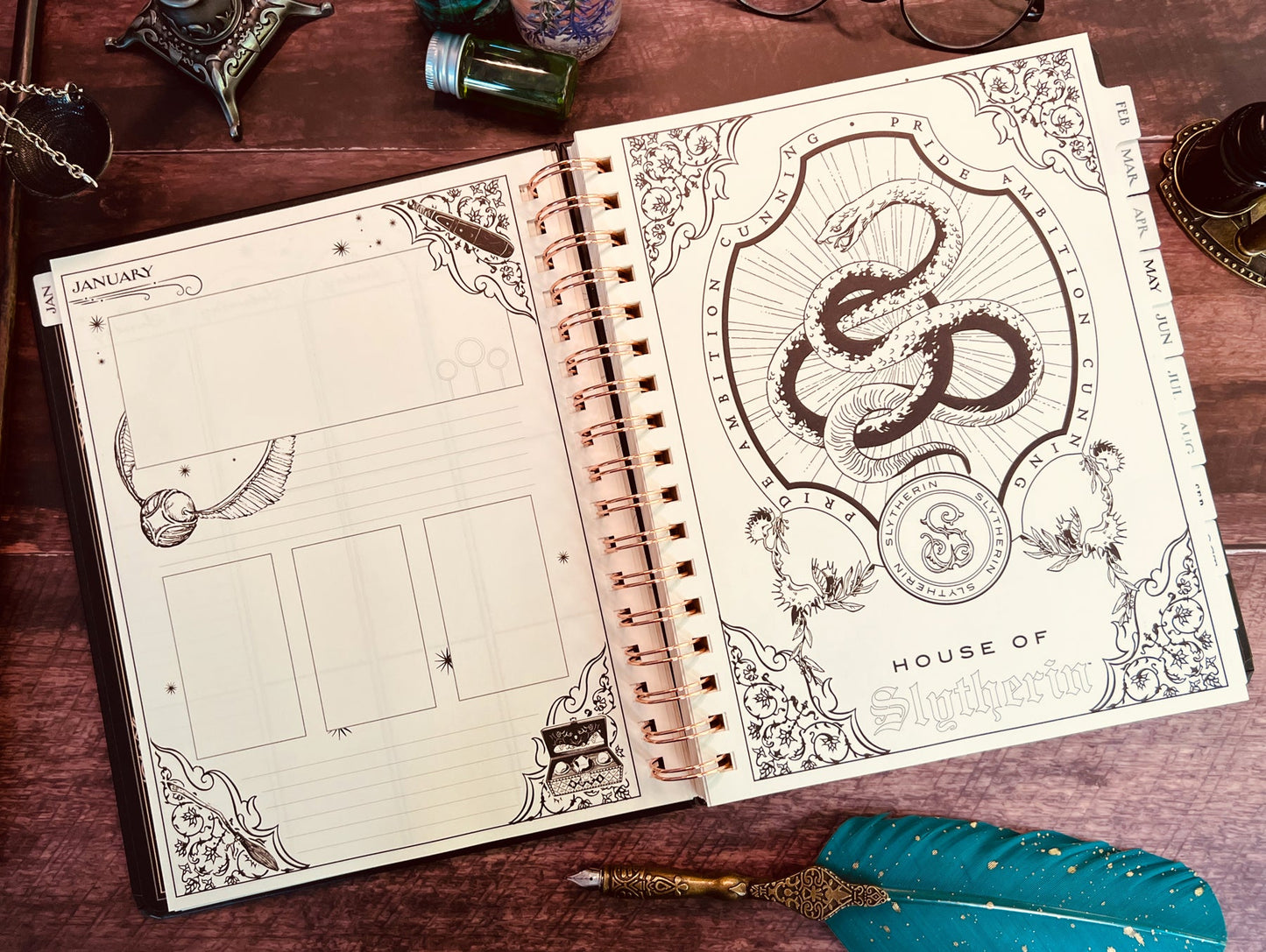 Harry Potter Enchanted Days 2026 Weekly Planner