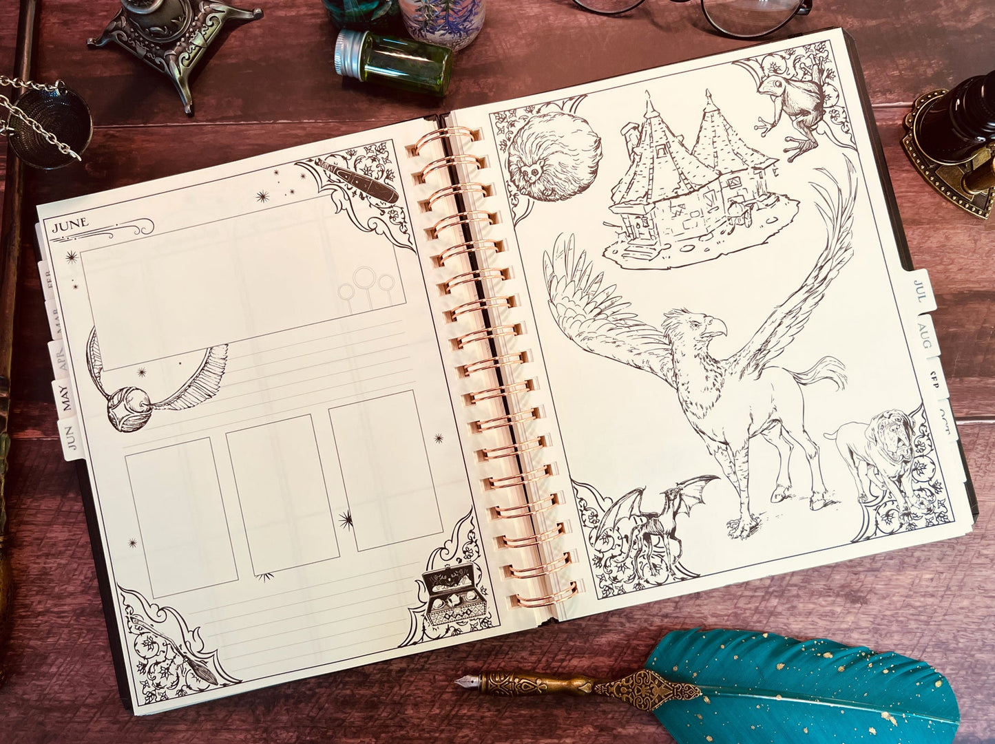 Harry Potter Enchanted Days 2026 Weekly Planner