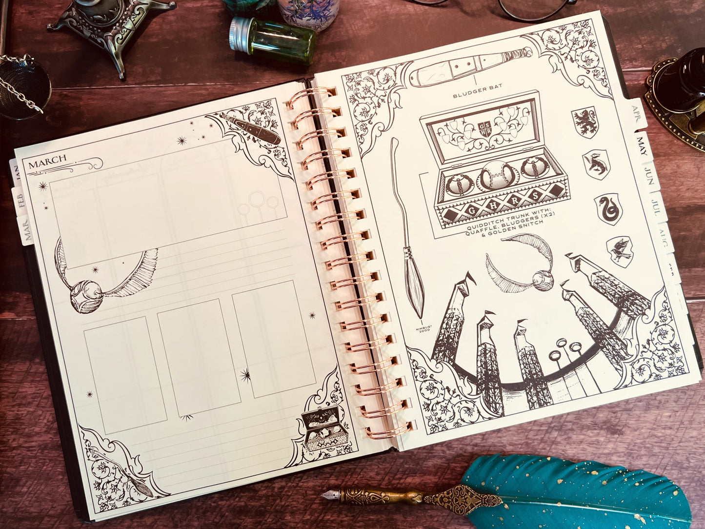 Harry Potter Enchanted Days 2026 Weekly Planner
