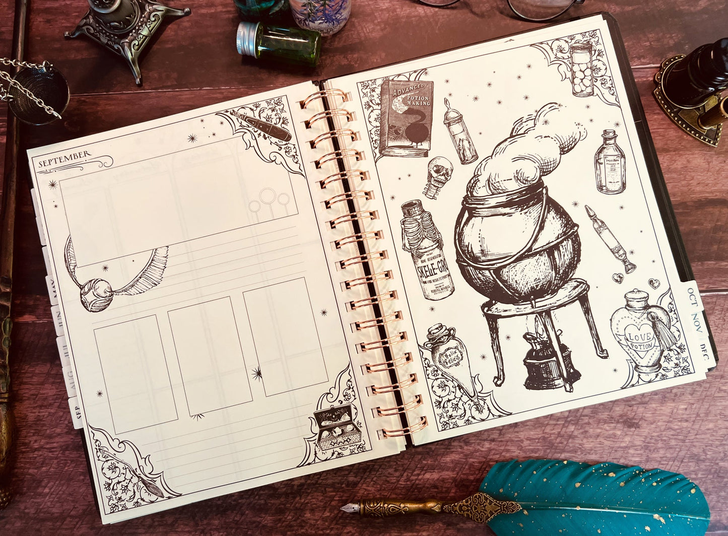 Harry Potter Enchanted Days 2026 Weekly Planner