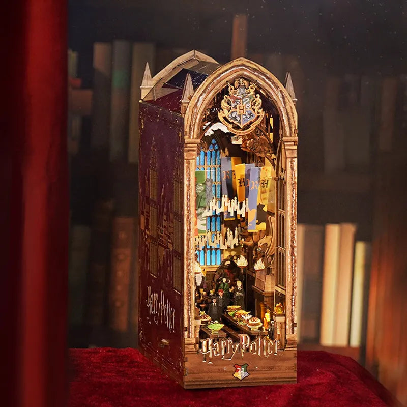 TONECHEER 3D Wooden Puzzle DIY Book Nook Kit (Magic Auditorium)