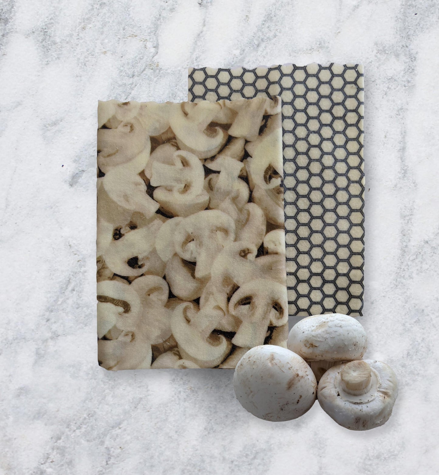 Beeswax Wrap - Mushroom Saver Bundle set/2
