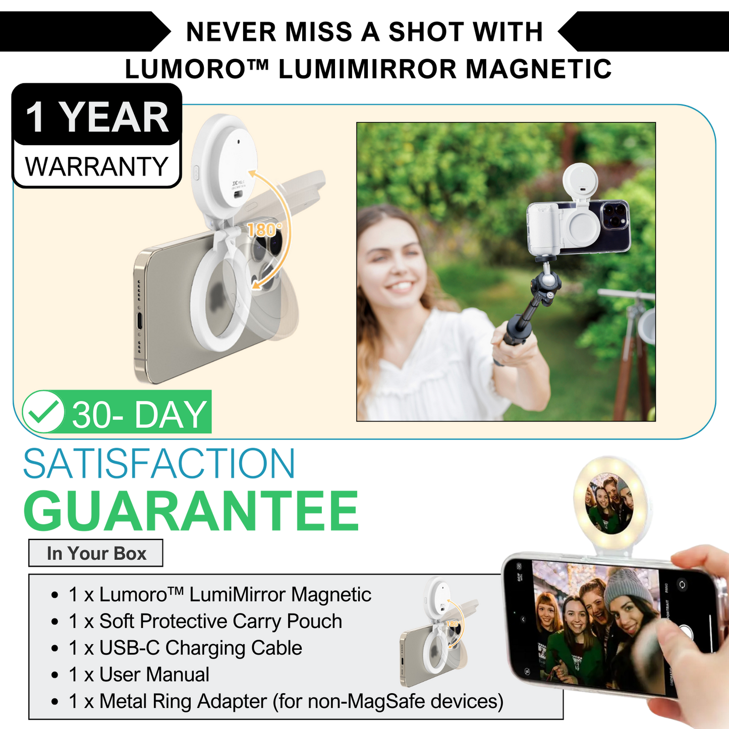 Lumoro™ LumiMirror Magnetic