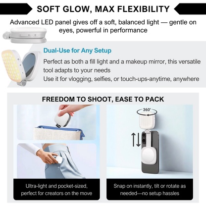 Lumoro™ LumiMirror Magnetic Pro