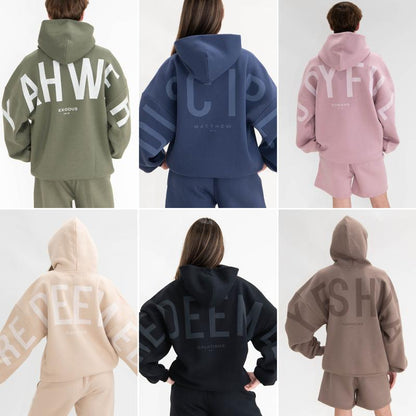 GLO Kingdom Essential Hoodie | Christian Oversized Hoodies, Heavyweight Faith Sweatshirts with Yahweh, Yeshua, Forgiven Designs, Super Soft Religious Apparel Gifts for Women & Men