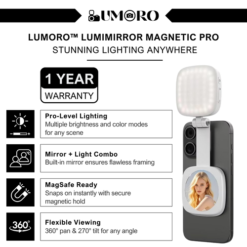 Lumoro™ LumiMirror Magnetic Pro