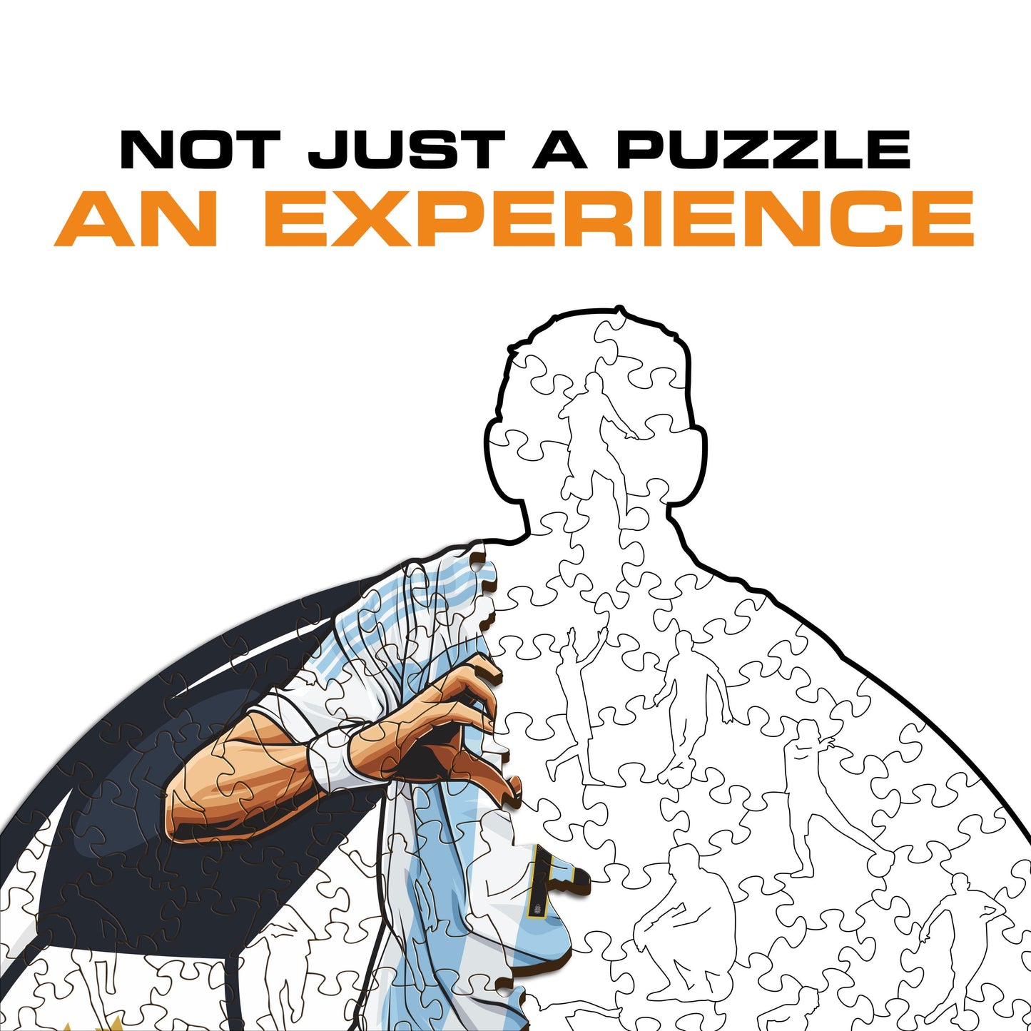 Ángel Di María - Wooden Puzzle