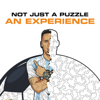 Lautaro Martínez - Wooden Puzzle