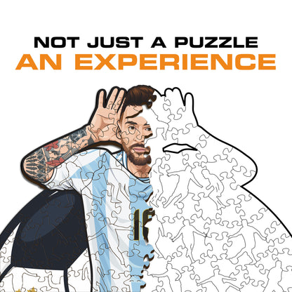 Lionel Messi - Wooden Puzzle