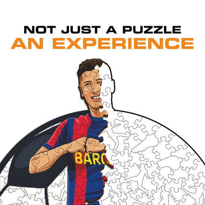 Robert Lewandowski - Wooden Puzzle