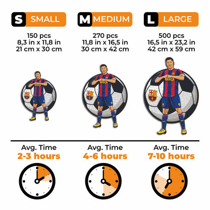 Robert Lewandowski - Wooden Puzzle