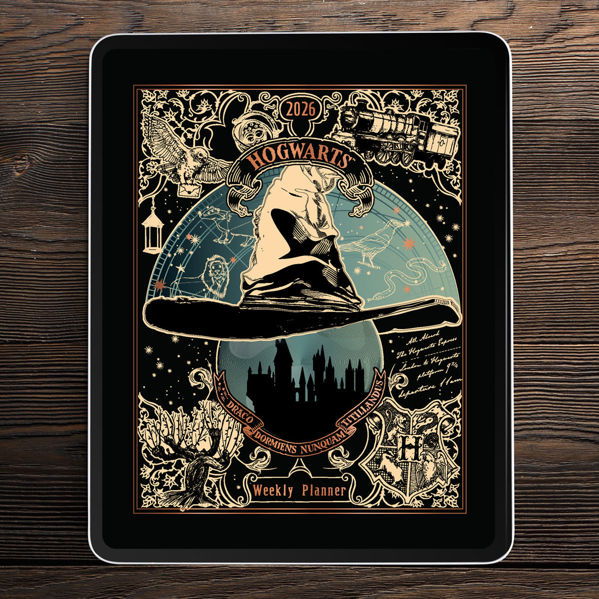 Harry Potter Enchanted Days 2026 Weekly Planner [DIGITAL VERSION]