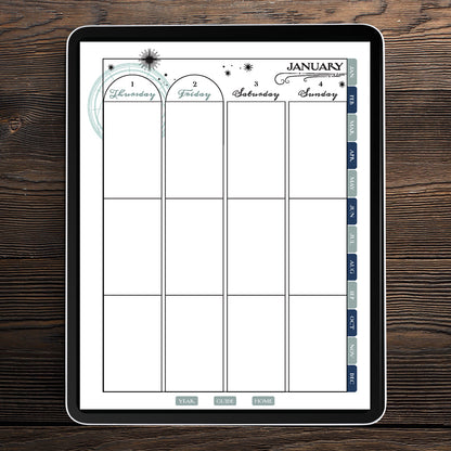 Harry Potter Enchanted Days 2026 Weekly Planner [DIGITAL VERSION]