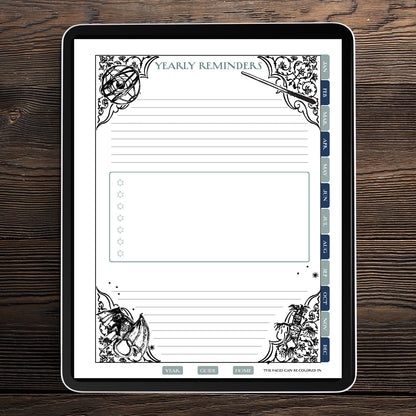 Harry Potter Enchanted Days 2026 Weekly Planner [DIGITAL VERSION]