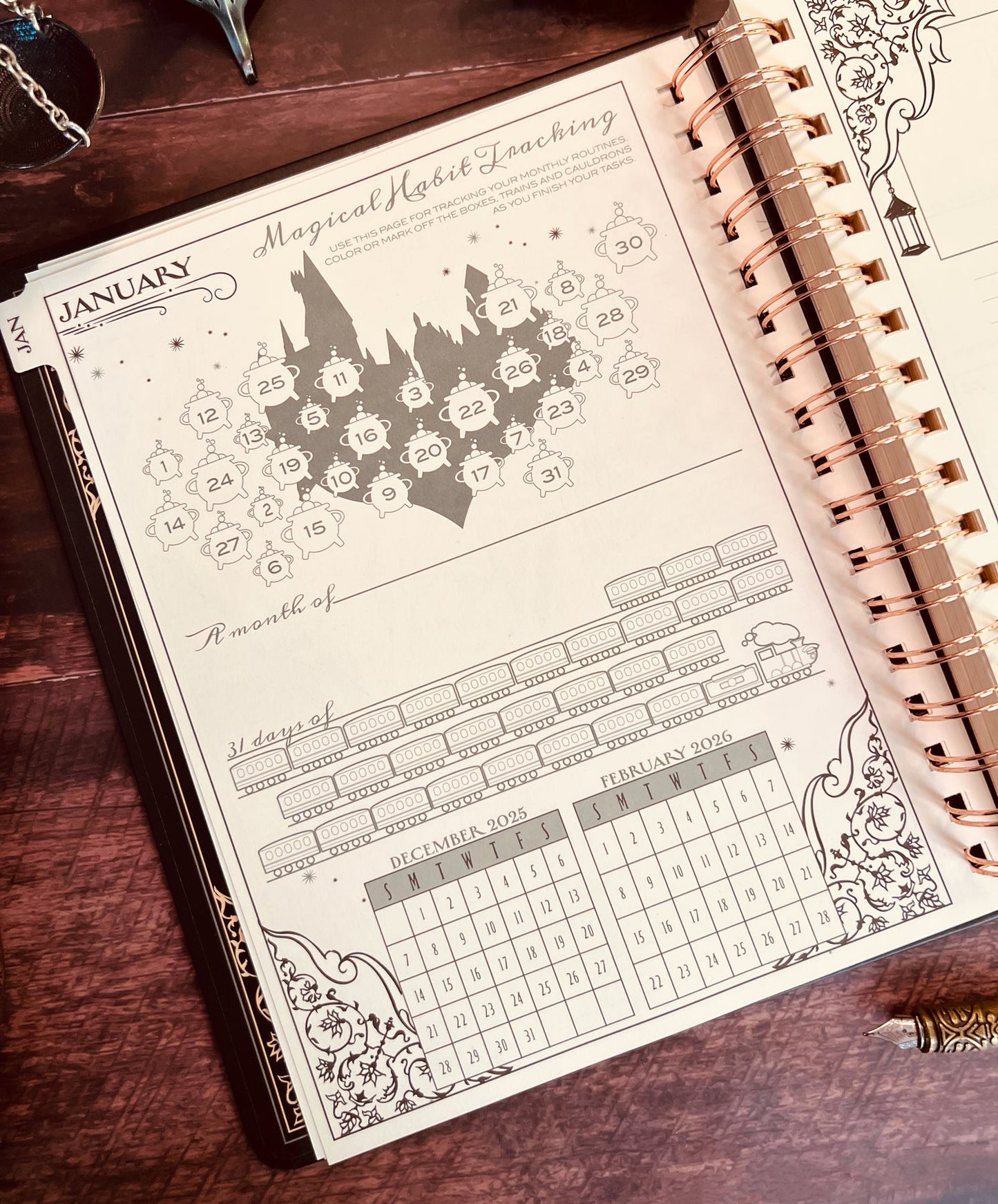Harry Potter Enchanted Days 2026 Weekly Planner