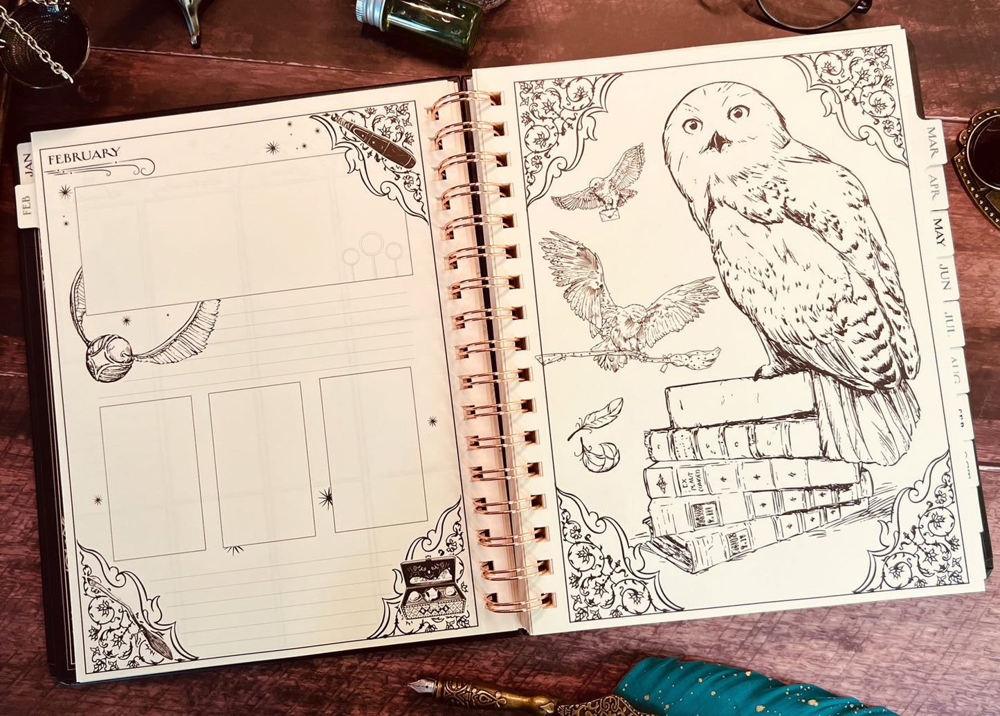 Harry Potter Enchanted Days 2026 Weekly Planner