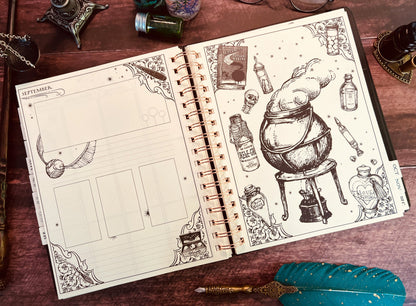 Harry Potter Enchanted Days 2026 Weekly Planner
