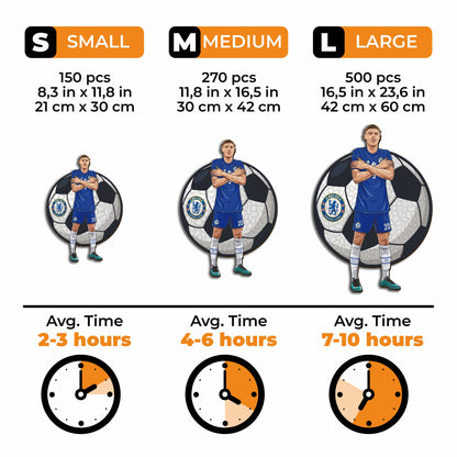 Cole Palmer - Wooden Puzzle