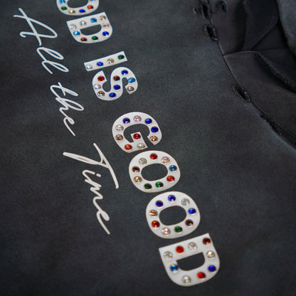 God Is Good Rhinestone Hoodie