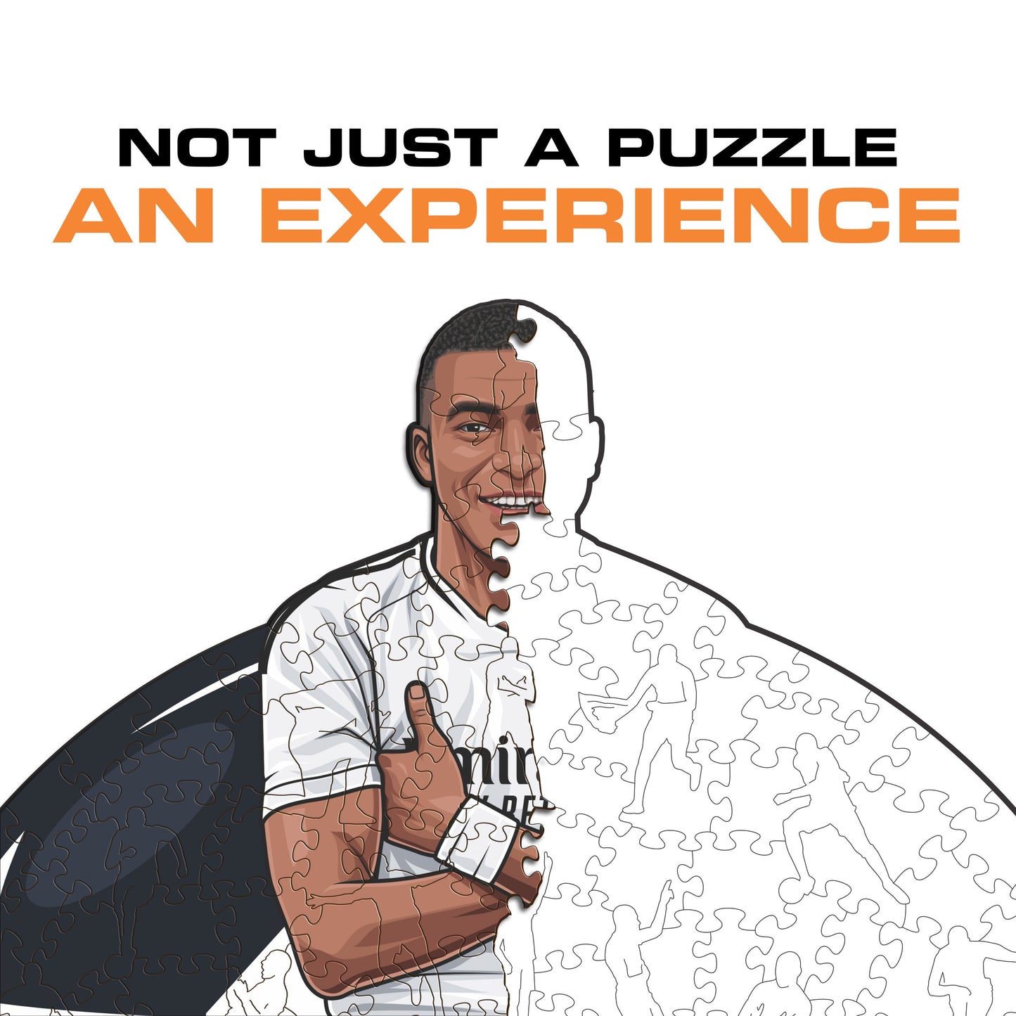 Kylian Mbappé - Wooden Puzzle