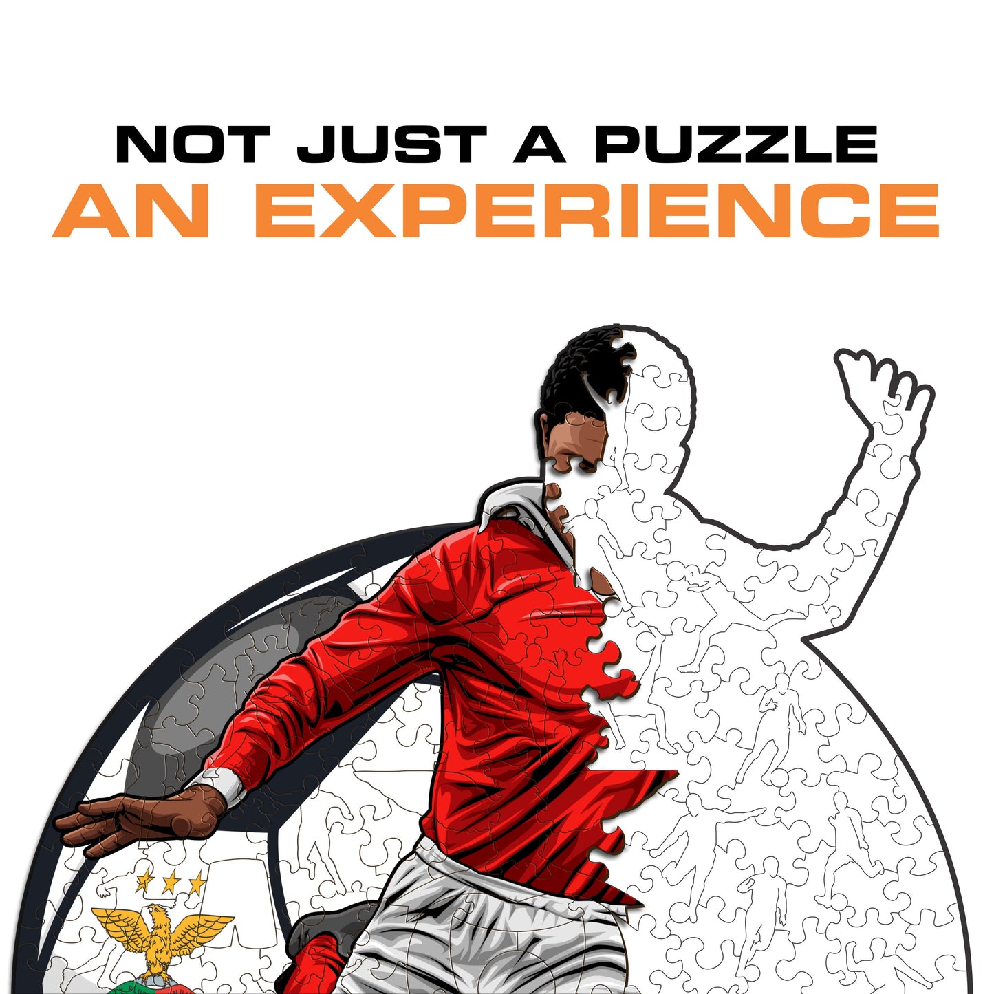 Eusébio - Wooden Puzzle