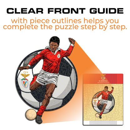 Eusébio - Wooden Puzzle