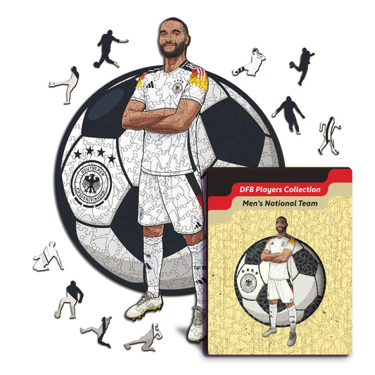 Jonathan Tah - Holzpuzzle
