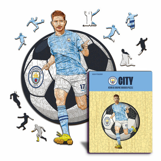 Kevin De Bruyne - Wooden Puzzle