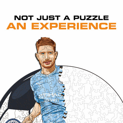 Kevin De Bruyne - Wooden Puzzle