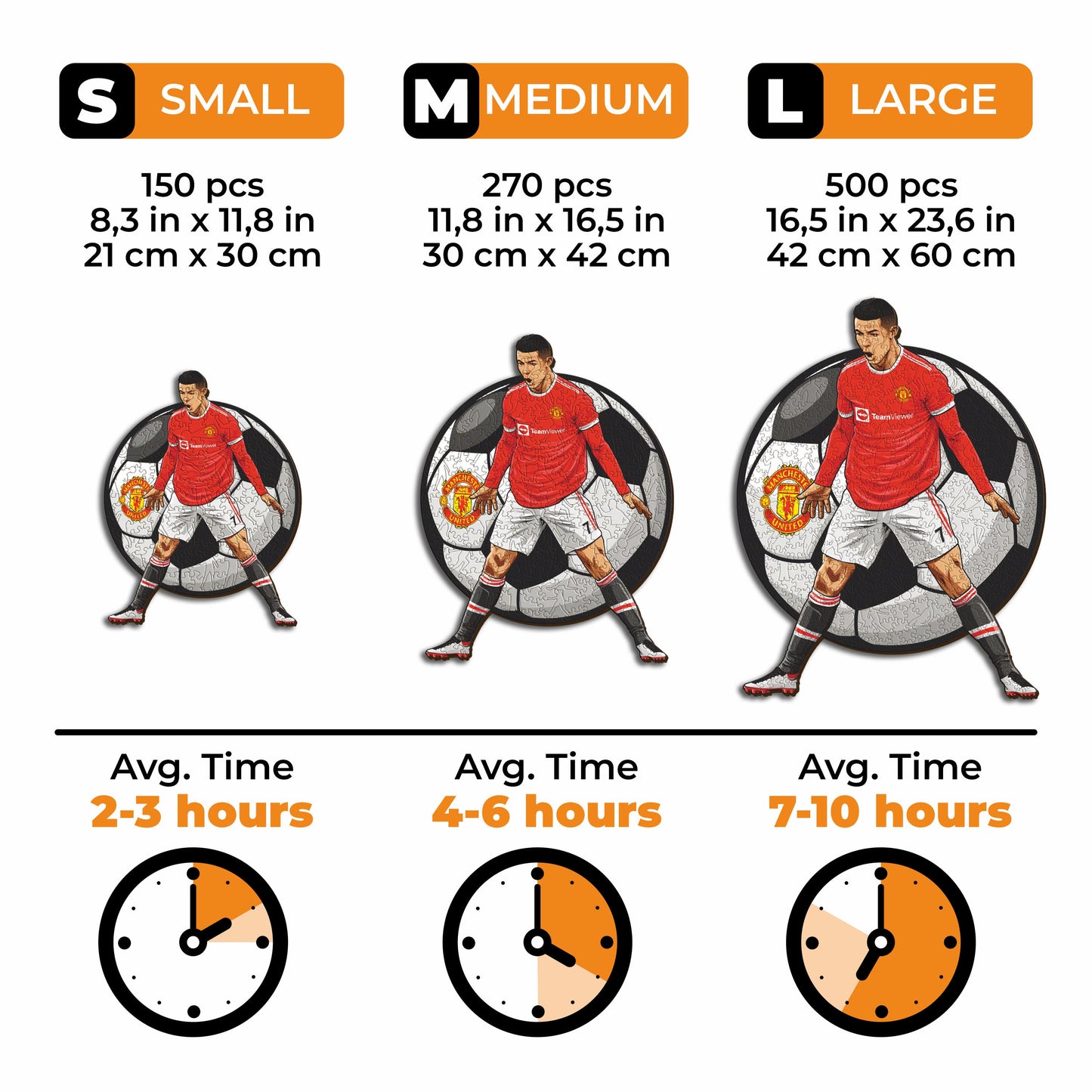 Cristiano Ronaldo - Wooden Puzzle
