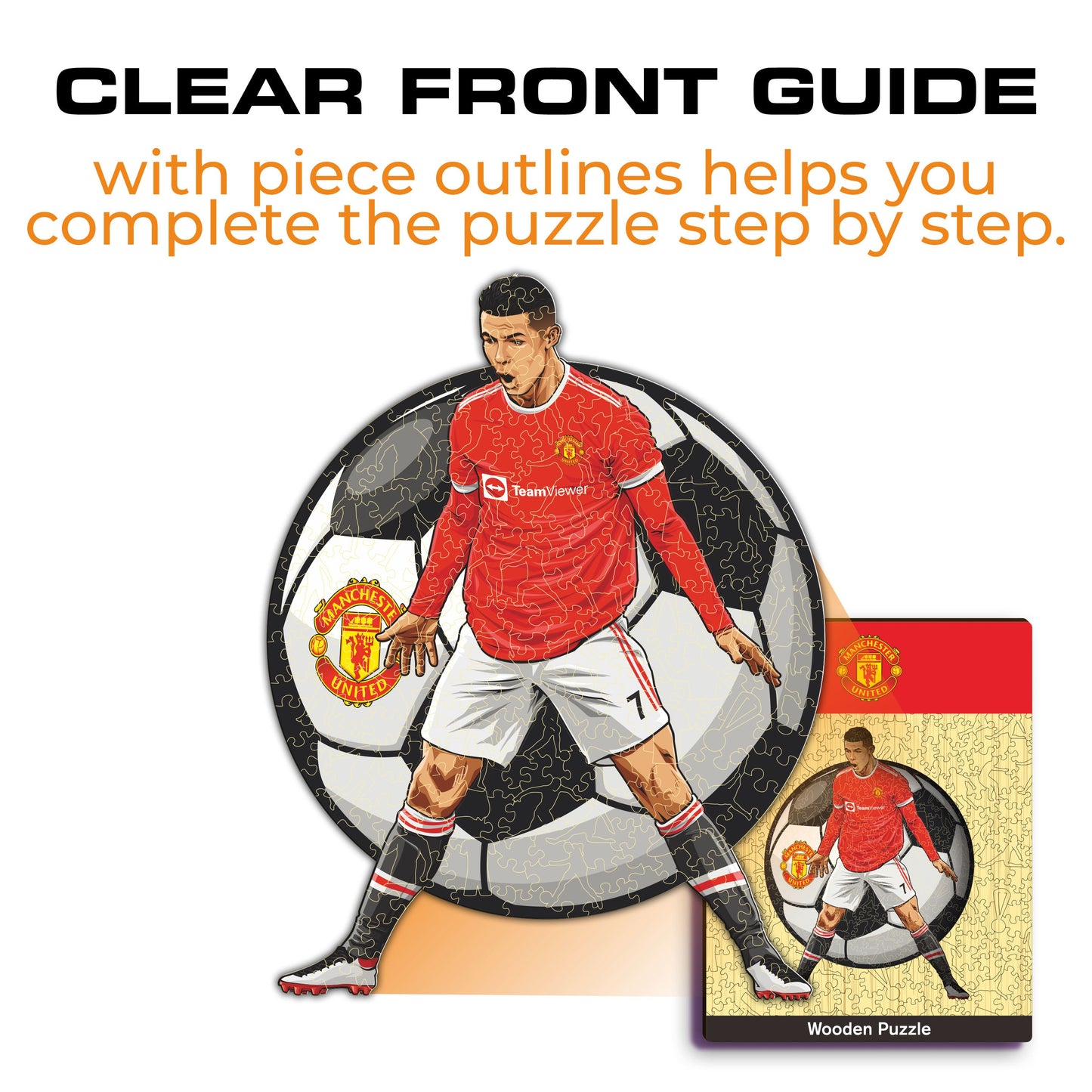 Cristiano Ronaldo - Wooden Puzzle