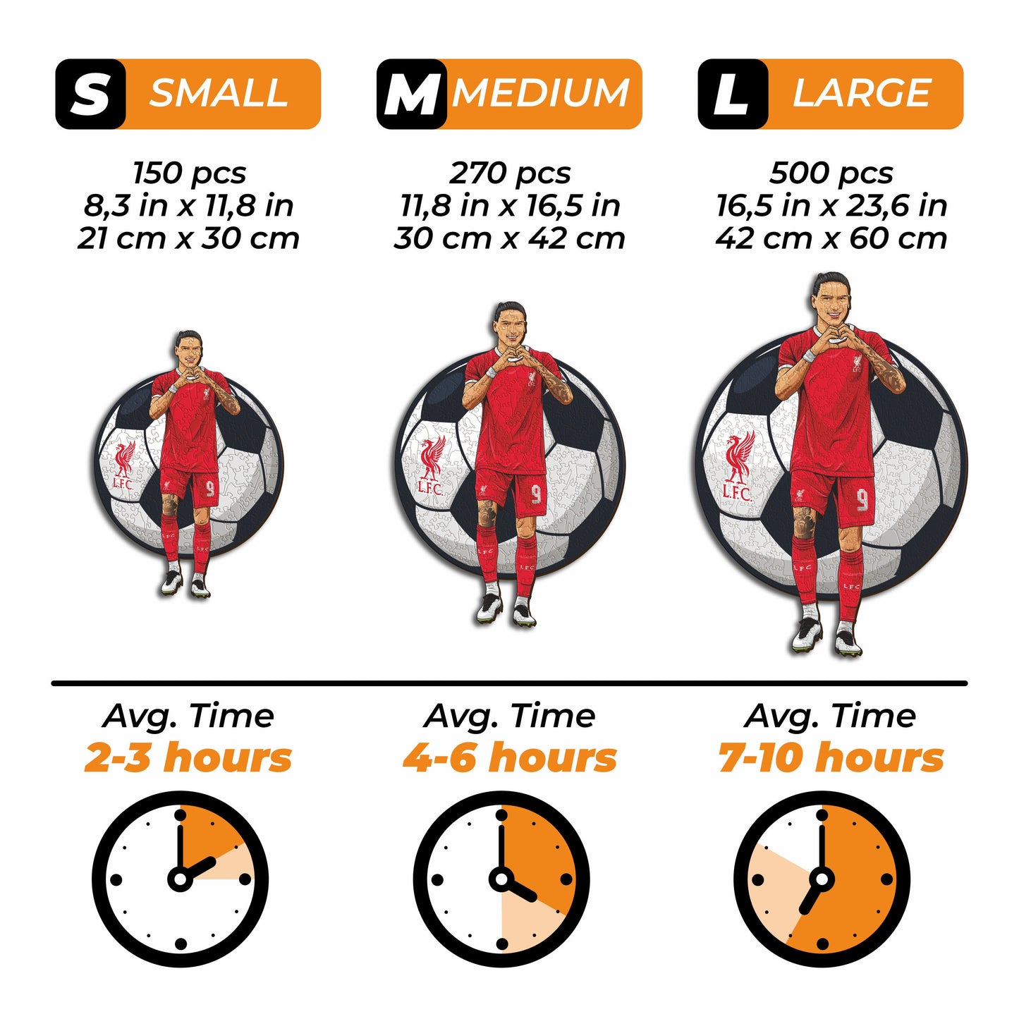 Darwin Nuñez - Wooden Puzzle