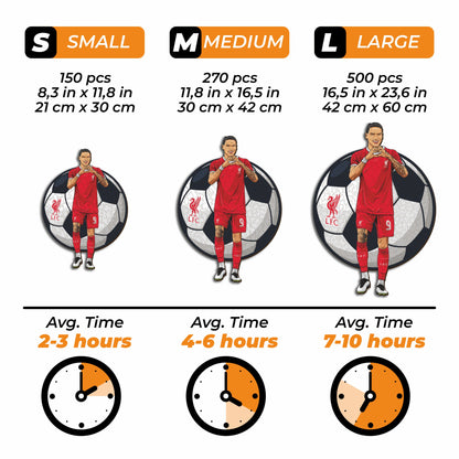 Darwin Nuñez - Wooden Puzzle