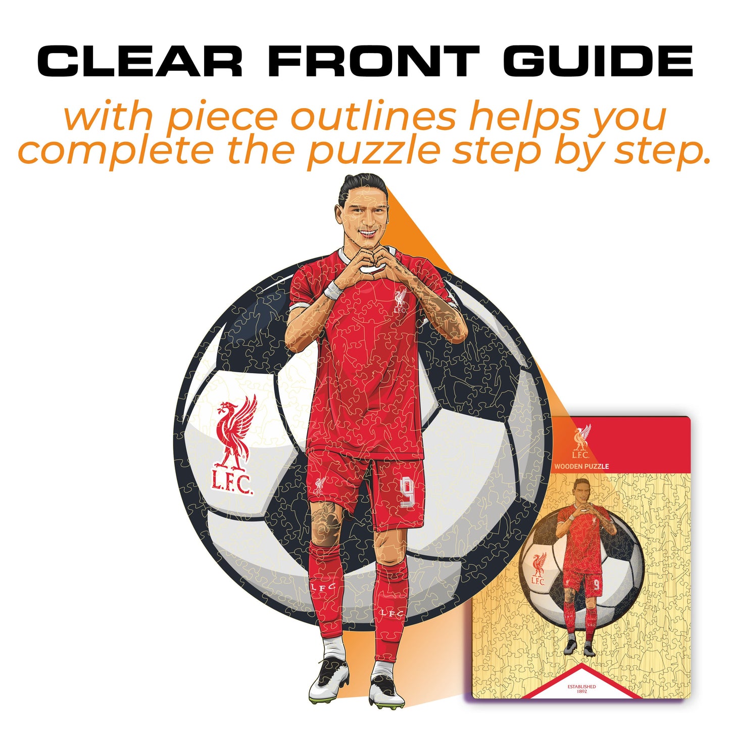 Darwin Nuñez - Wooden Puzzle