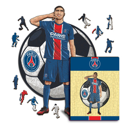 Achraf Hakimi - Wooden Puzzle