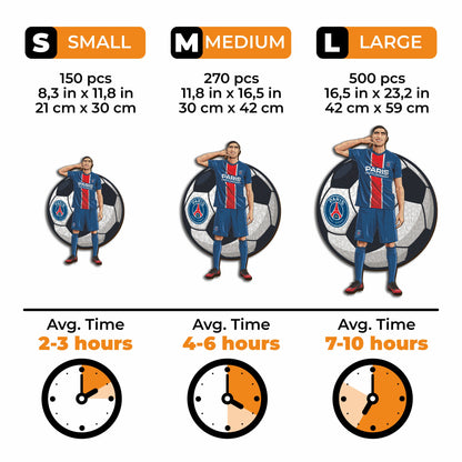 Achraf Hakimi - Wooden Puzzle