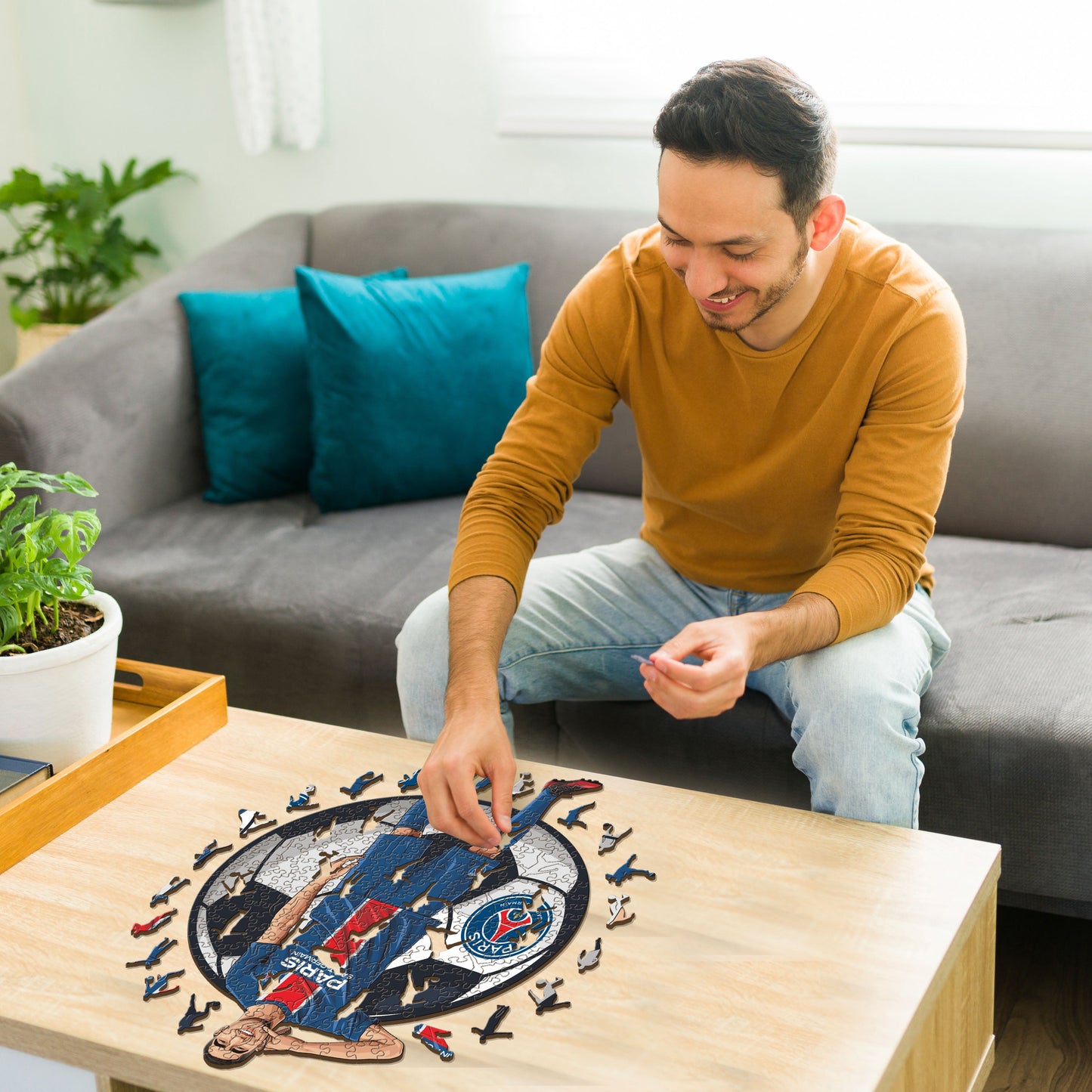 Achraf Hakimi - Wooden Puzzle