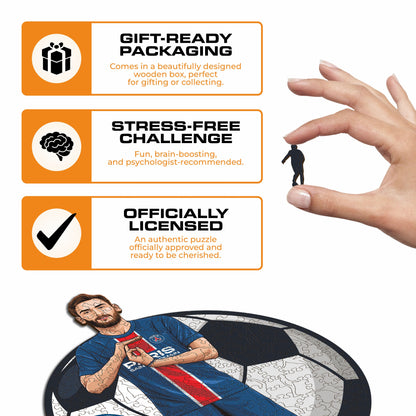 Khvicha Kvaratskhelia - Wooden Puzzle