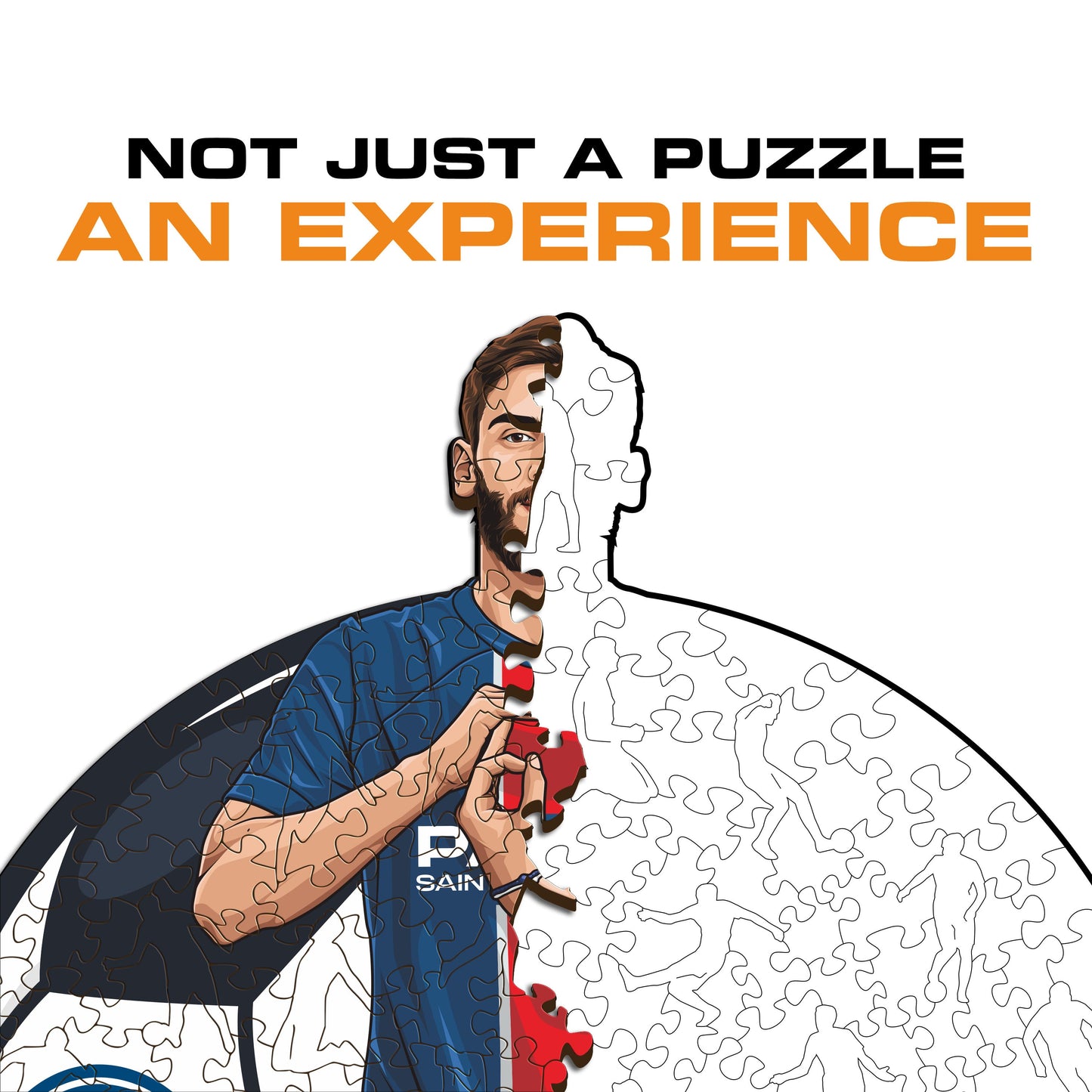 Khvicha Kvaratskhelia - Wooden Puzzle