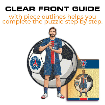 Khvicha Kvaratskhelia - Wooden Puzzle