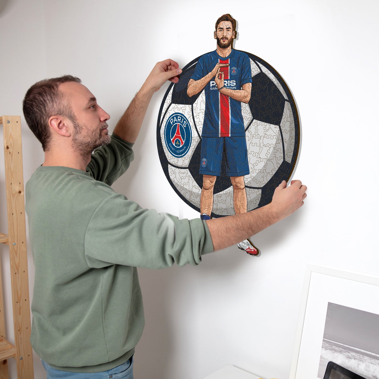 Khvicha Kvaratskhelia - Wooden Puzzle