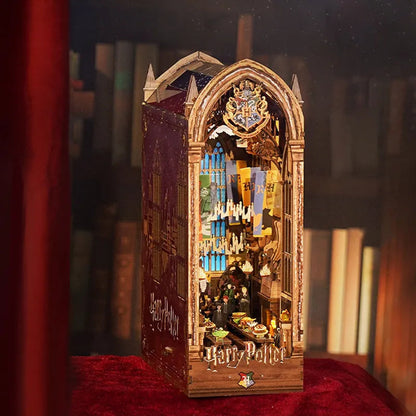 TONECHEER 3D Wooden Puzzle DIY Book Nook Kit (Magic Auditorium)