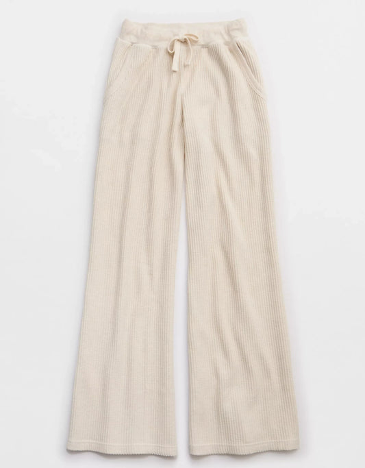 Waffle Knit Trouser
