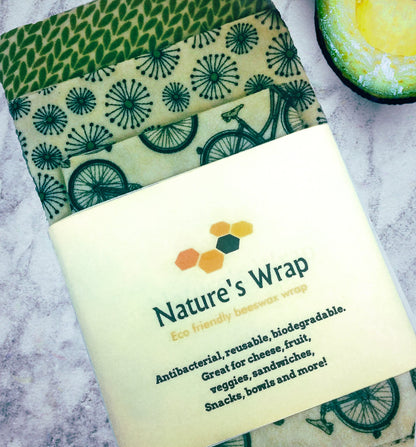 Beeswax Wrap - Spring Bike set/3