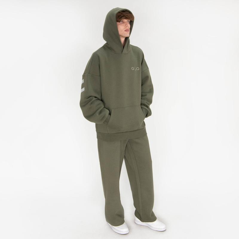 GLO Kingdom Essential Hoodie | Christian Oversized Hoodies, Heavyweight Faith Sweatshirts with Yahweh, Yeshua, Forgiven Designs, Super Soft Religious Apparel Gifts for Women & Men